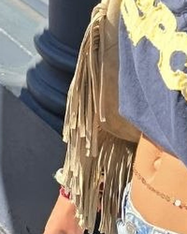 Fringe Suede Bag